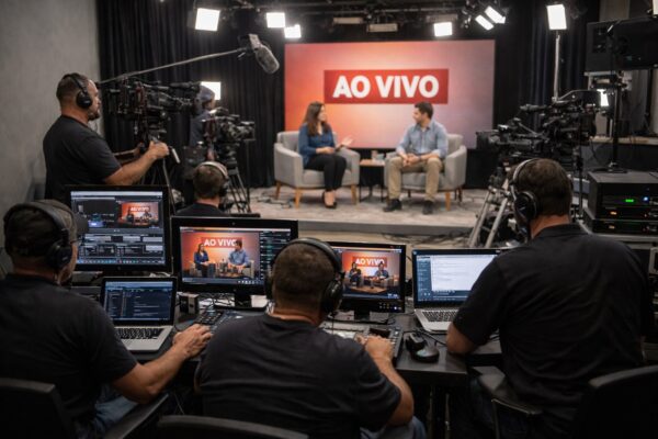 Gravação ao vivo em estúdio Gravação ao vivo em estúdio